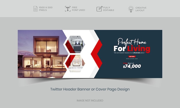 Social Media Twitter Header Banner and Twitter Cover Design