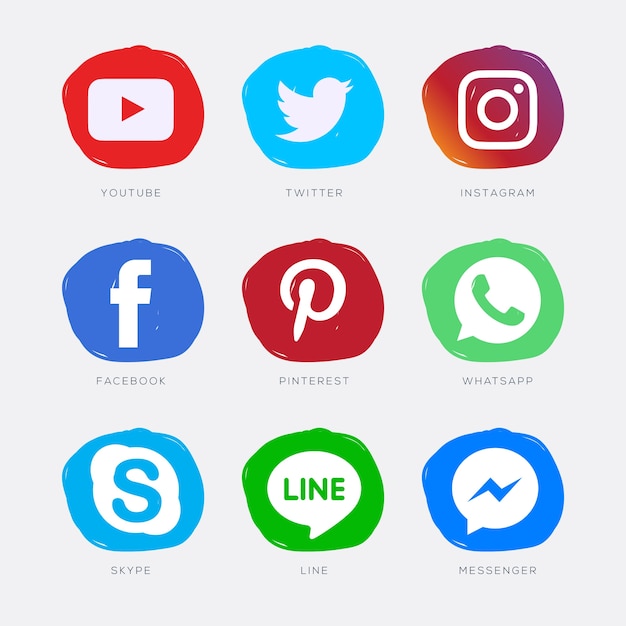 social network icons