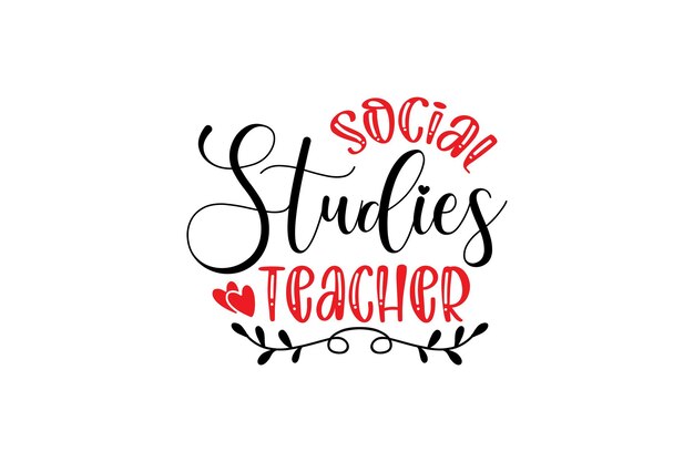 Vector social studies teacher vector file