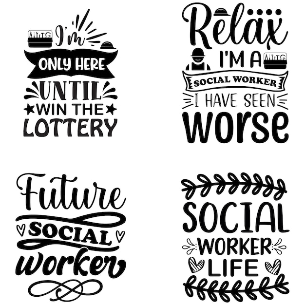 Social Worker SVG Bundle