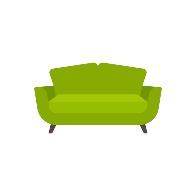 Sofa clipart design template vector