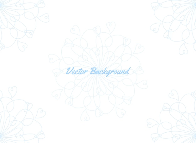 Vector soft bright abstract background