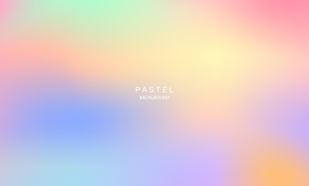 Soft pastel abstract background vector illustration