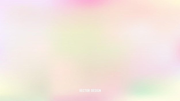 Vector soft pastel gradient background with subtle color transitions