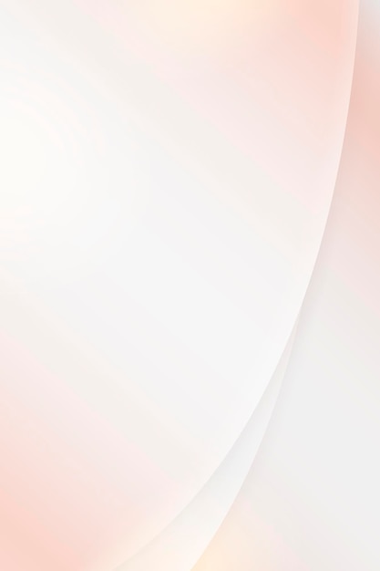 Soft pink abstract curved background vector