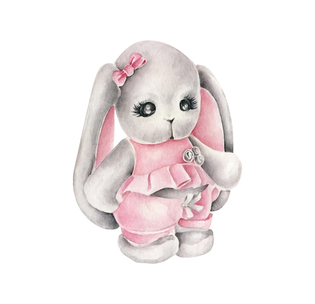 Soft rabbit toy