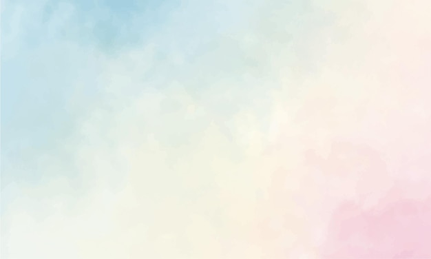 Vector soft watercolor background vector