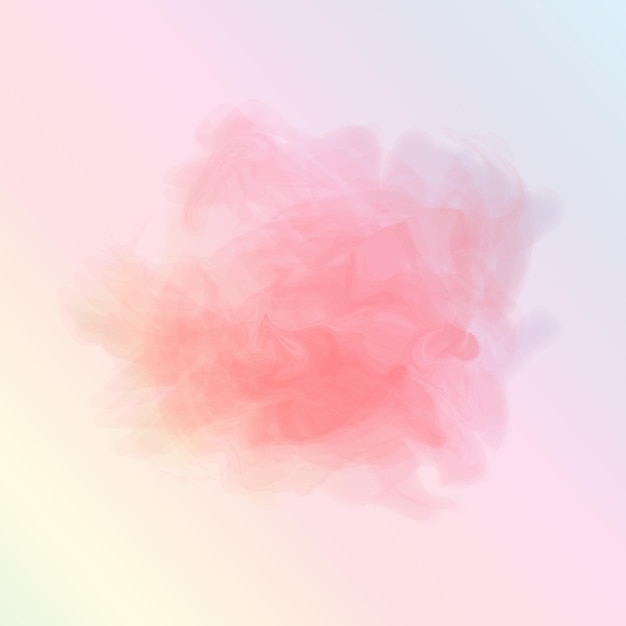 Soft watercolor splash stain background