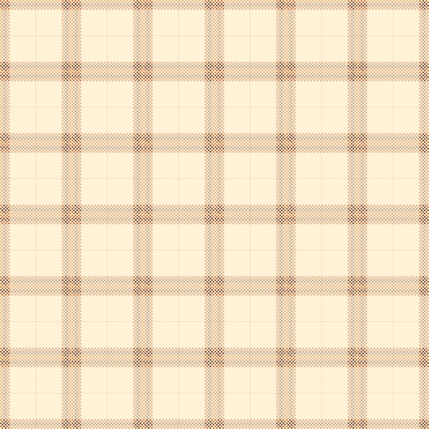 soft yellow color tartan seamless pattern