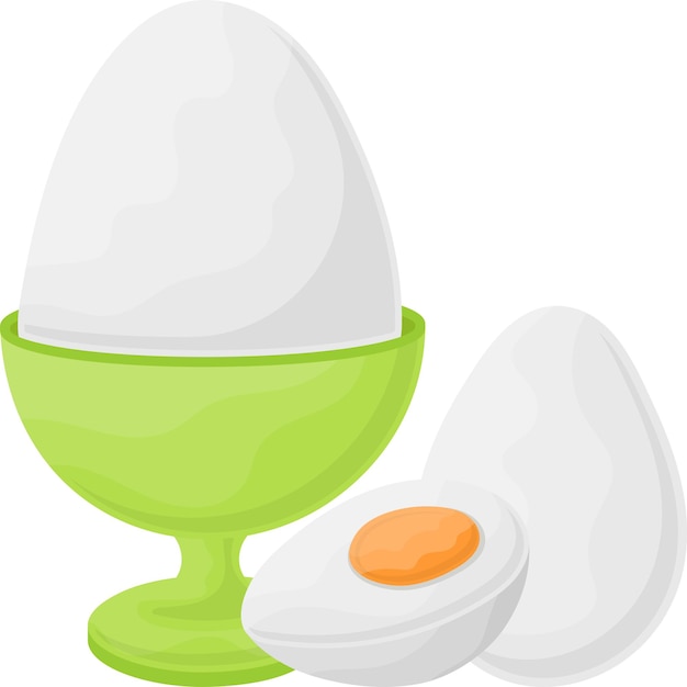 Softboiled eggs Concept HardBoiled Egg Cooking breakfast Morning Meal Dishes Restaurant or cafe menu