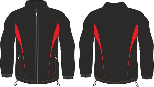 Softshell Varsity Jacket Templates Mock ups