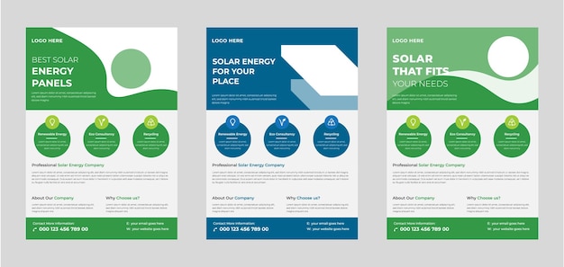 Solar Energy Flyer Templates Solar Experts Solutions Flyer Green Energy Flyer Design Solar Energy Leaflet Template