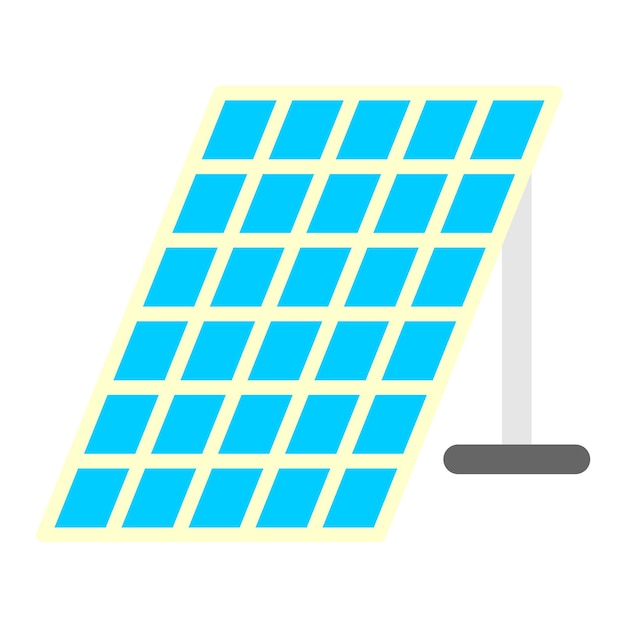 Solar Panel Icon Style