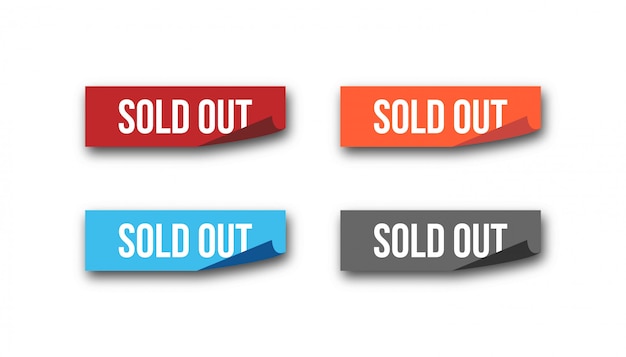 Sold out banner