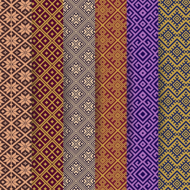 Songket pattern collection