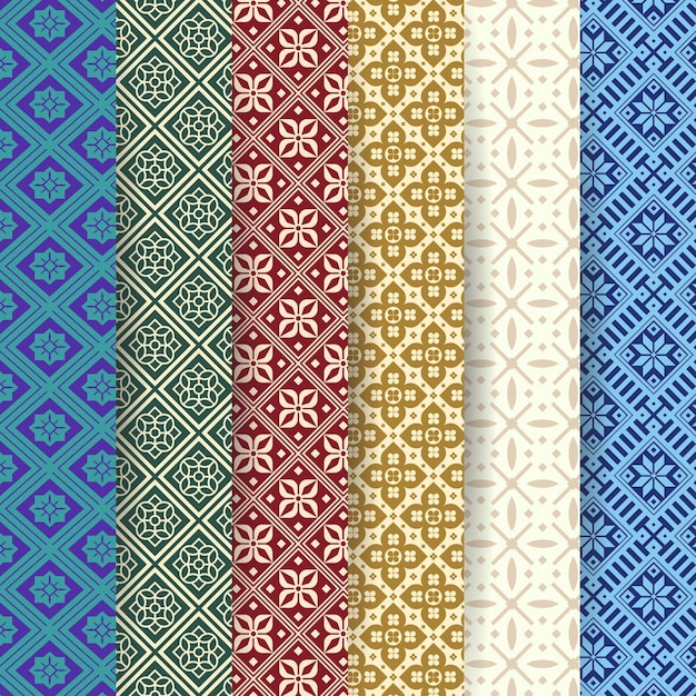 Songket pattern collection