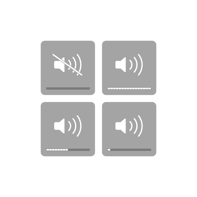 Sound control icon Volume symbol modern simple vector icon for website design mobile app ui