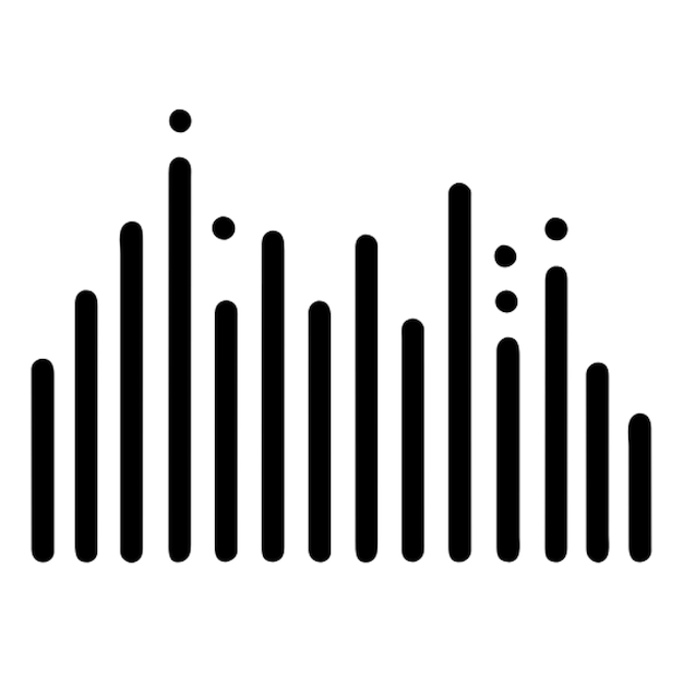 sound wave pictogram