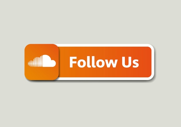 Soundcloud logo Soundcloud icon Follow us speech bubble Message bubbles Social media design