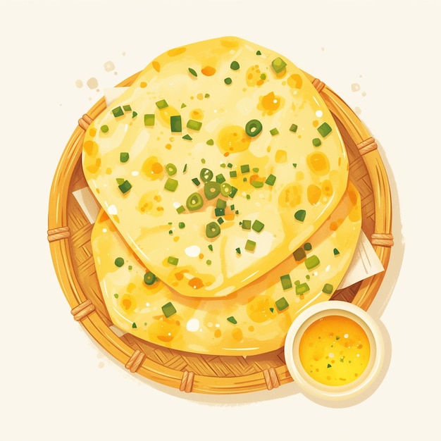 South Indian Uttapam and Savory Rice Pancake