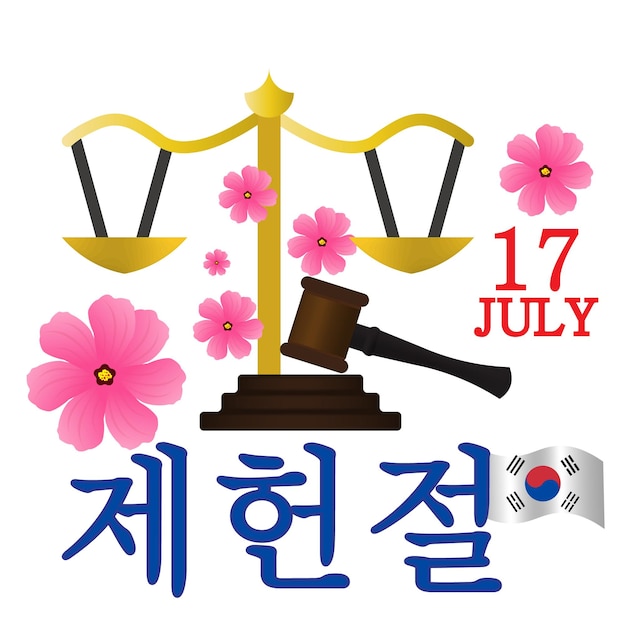 South Korea Constitution Day On 17 July