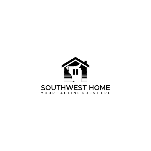 Southwest home logo design .