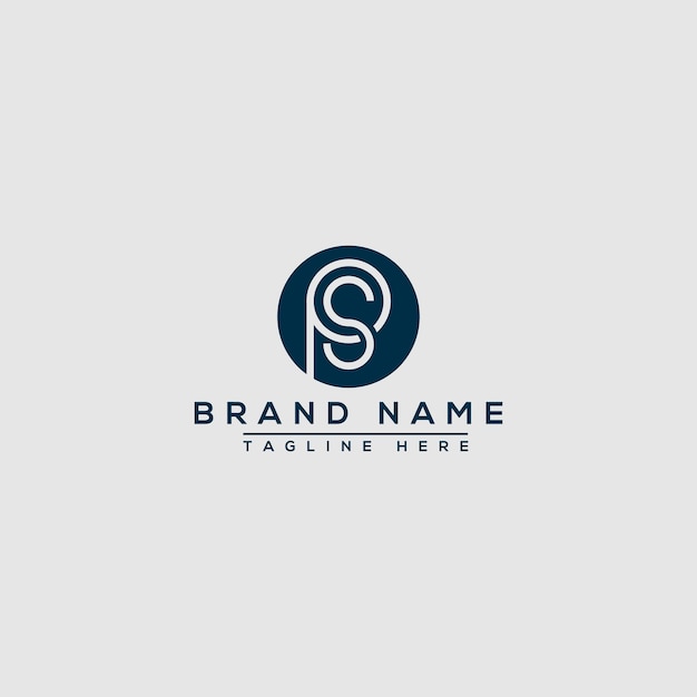 SP Logo Design Template Vector Graphic Branding Element