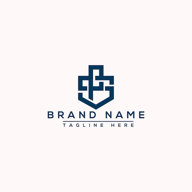 SP Logo Design Template Vector Graphic Branding Element