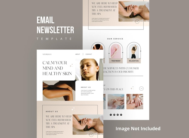 Spa Email Newsletter Template 03