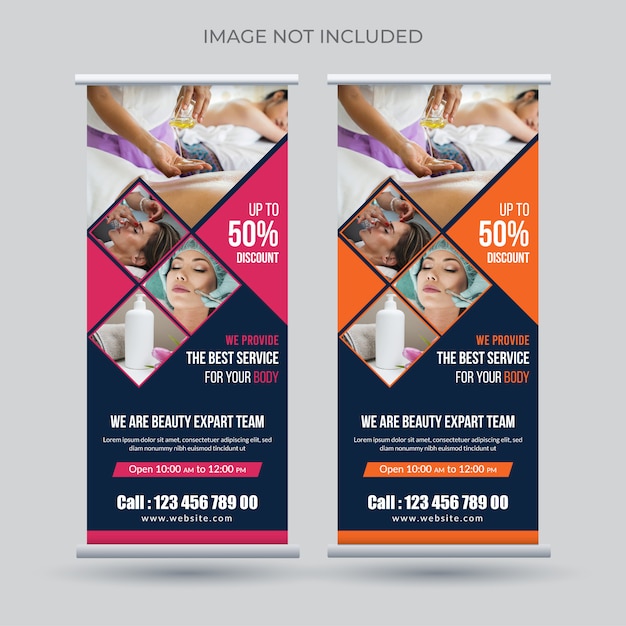 Spa roll up banner 