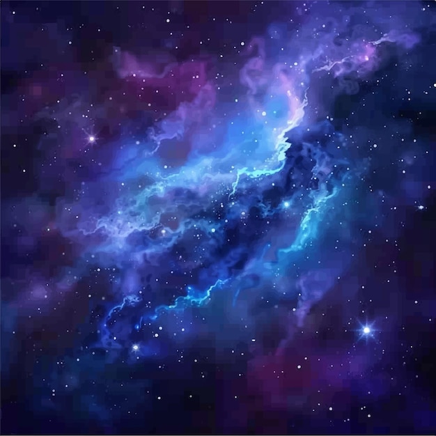 a space background with stars and nebula in the background