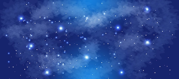 Space galaxy background