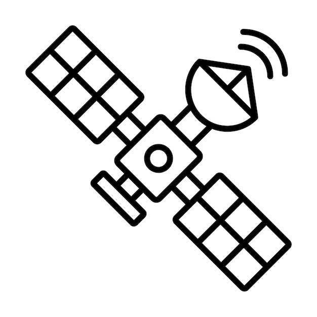 Space Satellite Icon