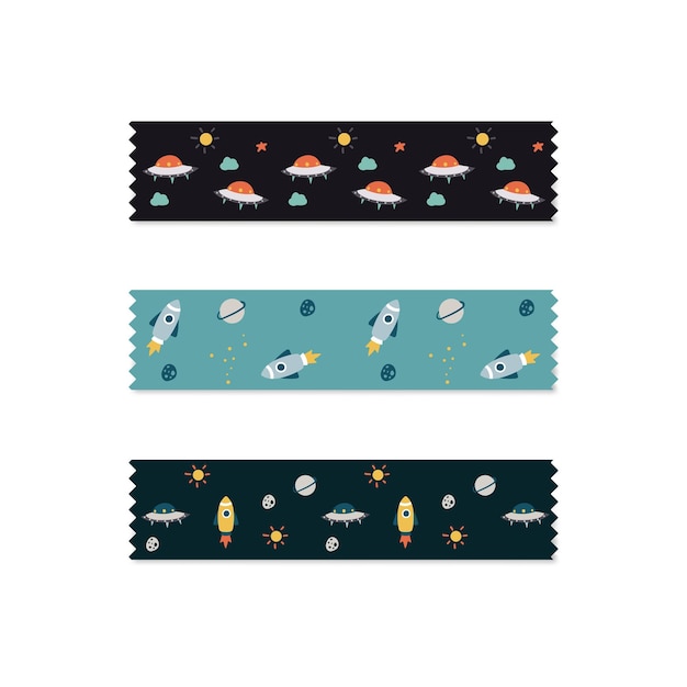 space washi tape