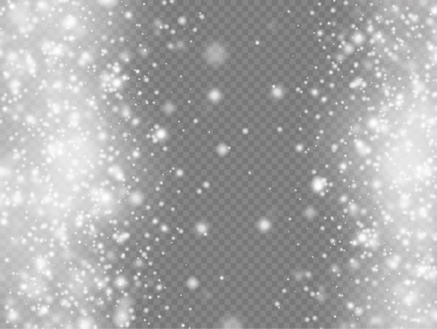 Sparkling dust particles bokeh christmas sparks light effect sparkle white sparks star blur vector