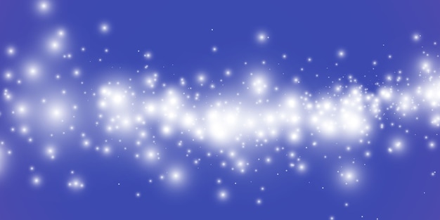 Sparkling magic dust background, small sparkling dust particles and stars