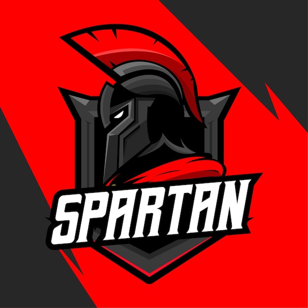 SPARTAN ESPORT MASCOT LOGO VECTOR