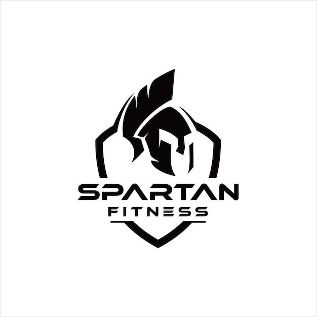 Spartan Fitness And Gym Logo Vector Fitness Logo Bodybuilding Logo design inspiration