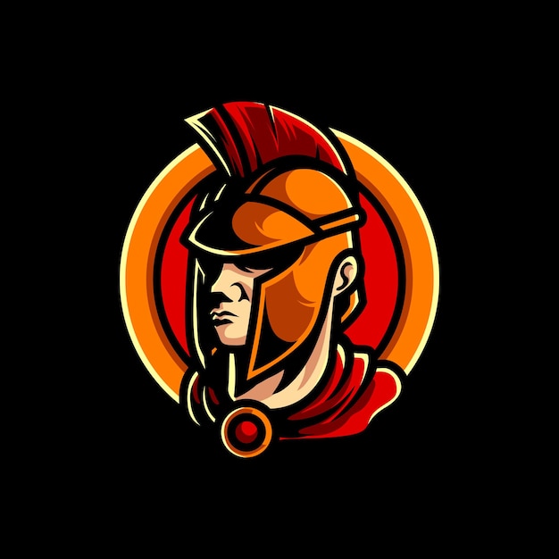 SPARTAN HEAD E SPORT LOGO