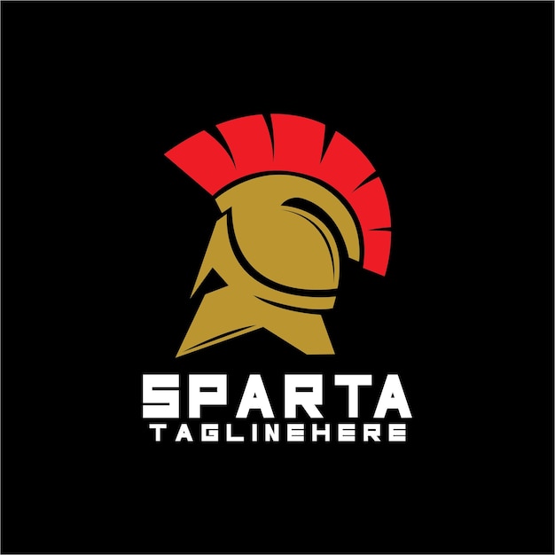 Spartan logo icon designs vector