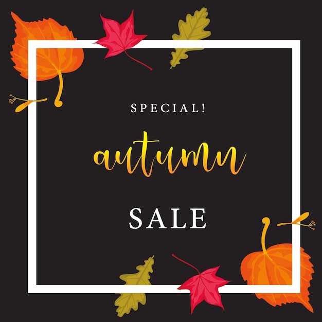 Special Autumn Sale Design