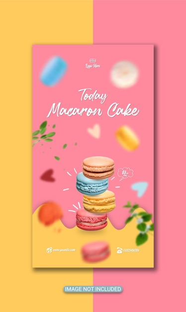 Vector special bakery promotional flyer or cake banner ads design premium vector