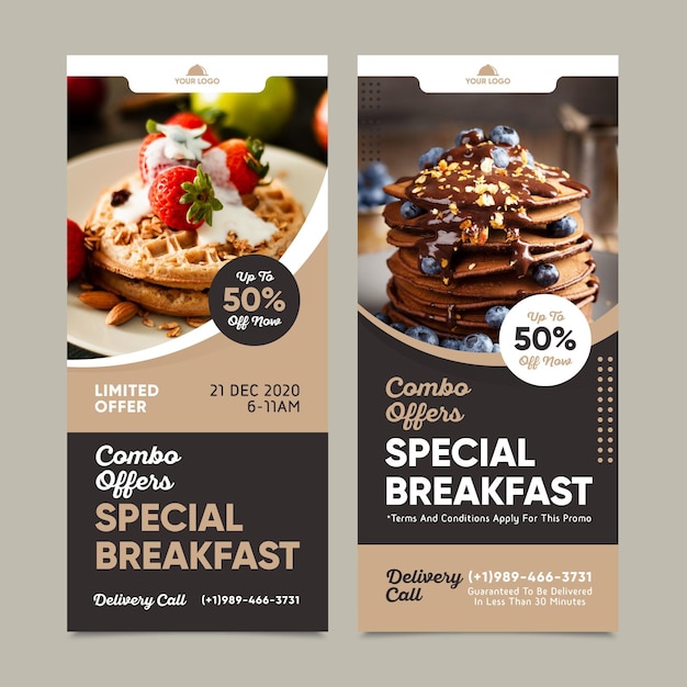 Special breakfast combo offers