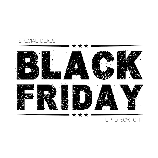 Special deals black friday sales amp discounts social media post template design