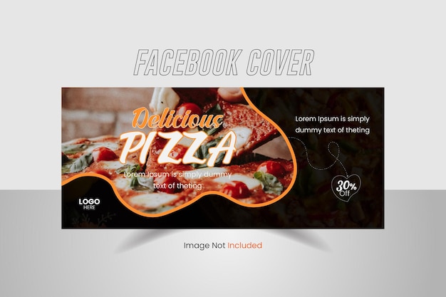 Vector special and delicious hot pizza banner design template illustrator