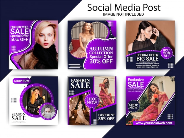 Special fashion sale social media post