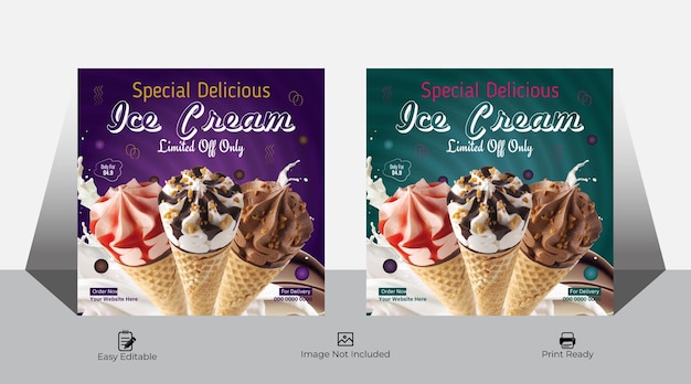 Special Food Modern Creative Social Media post Design