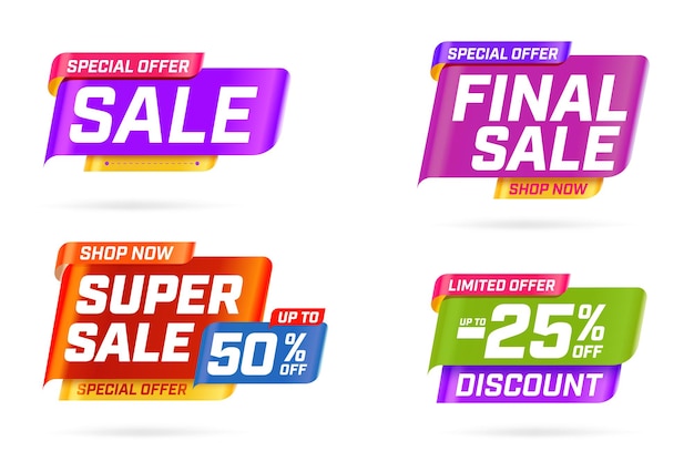 Special limited offer shop now with sale discount template.