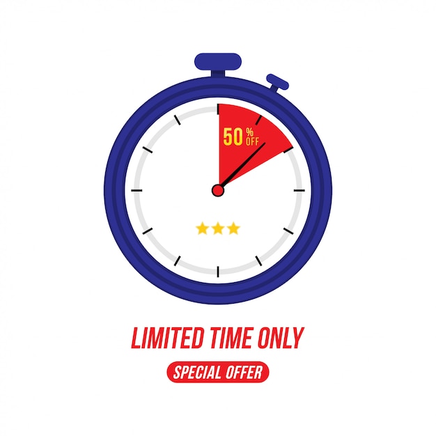 Special offer 50% Fast sale on timer