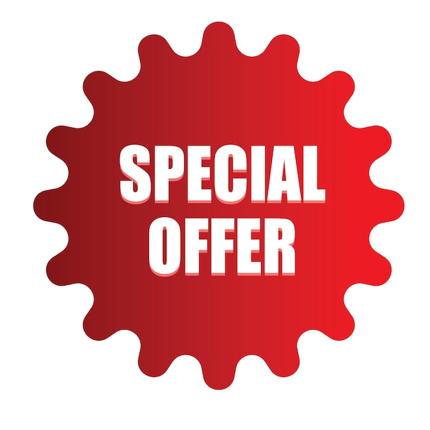 Special offer vector